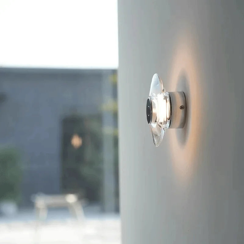 Italian Crystal Sconce - Luxury Energy Efficient LED Lamp