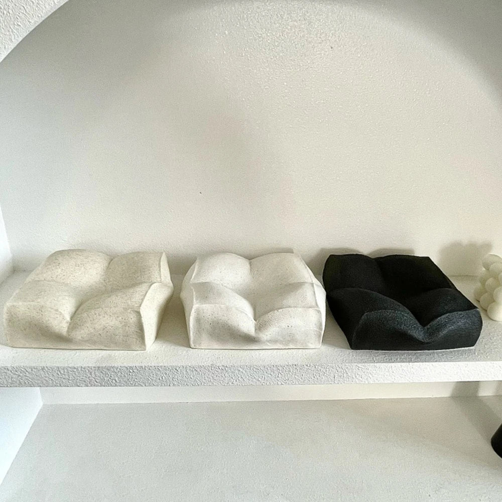 Ceramic Incense Holder - Pillow Shaped Stand