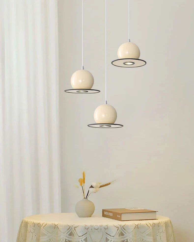 Metal UFO Pendant Light | Retro Aluminum Ceiling Fixture
