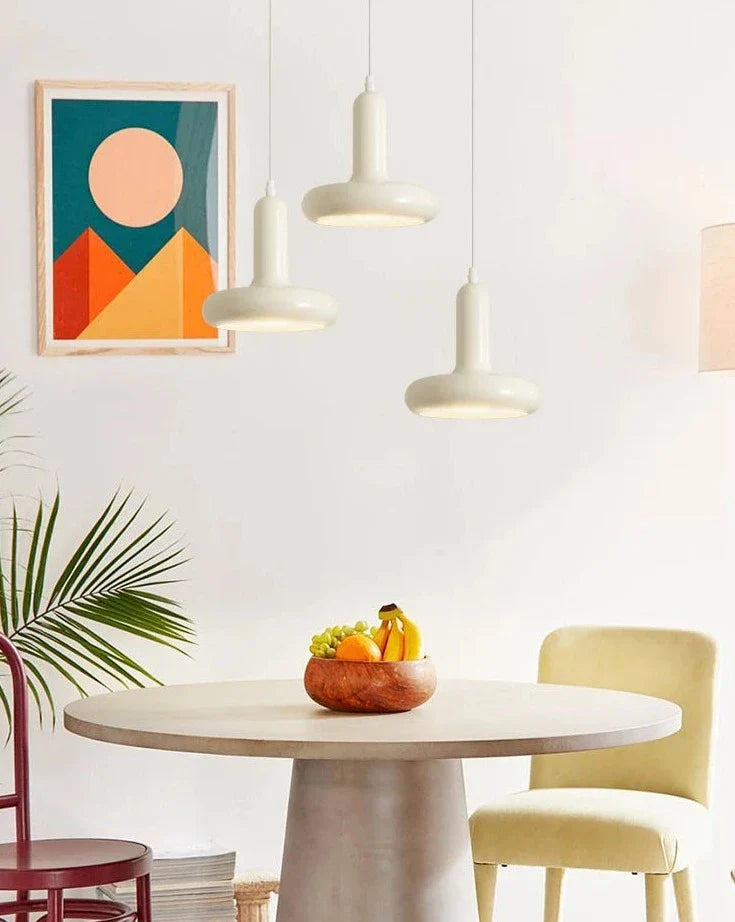 Danish Pendant Light - Tri Color Ceiling Lamp