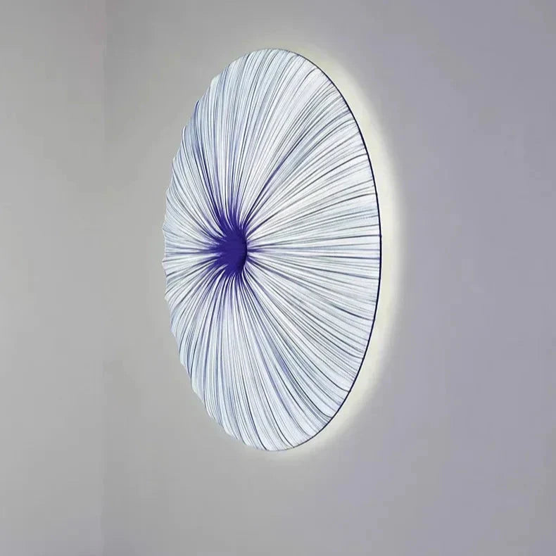 Fabric Pendant Chandelier – Japanese Wabi-Sabi Lighting Fixture