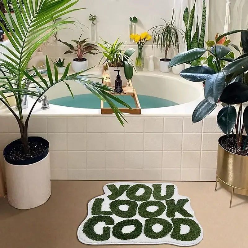 Hand Crafted Mat – Plush Bath Mat | Anti Slip Rug