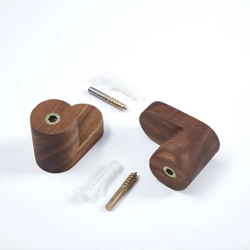 Wooden Hook Hanger - Multi Purpose Wall Hook