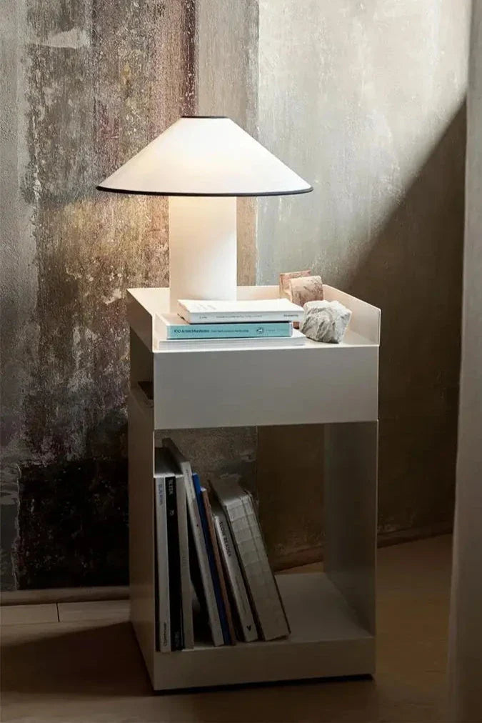 Metal Origami Side Table - Modern Nordic Accent