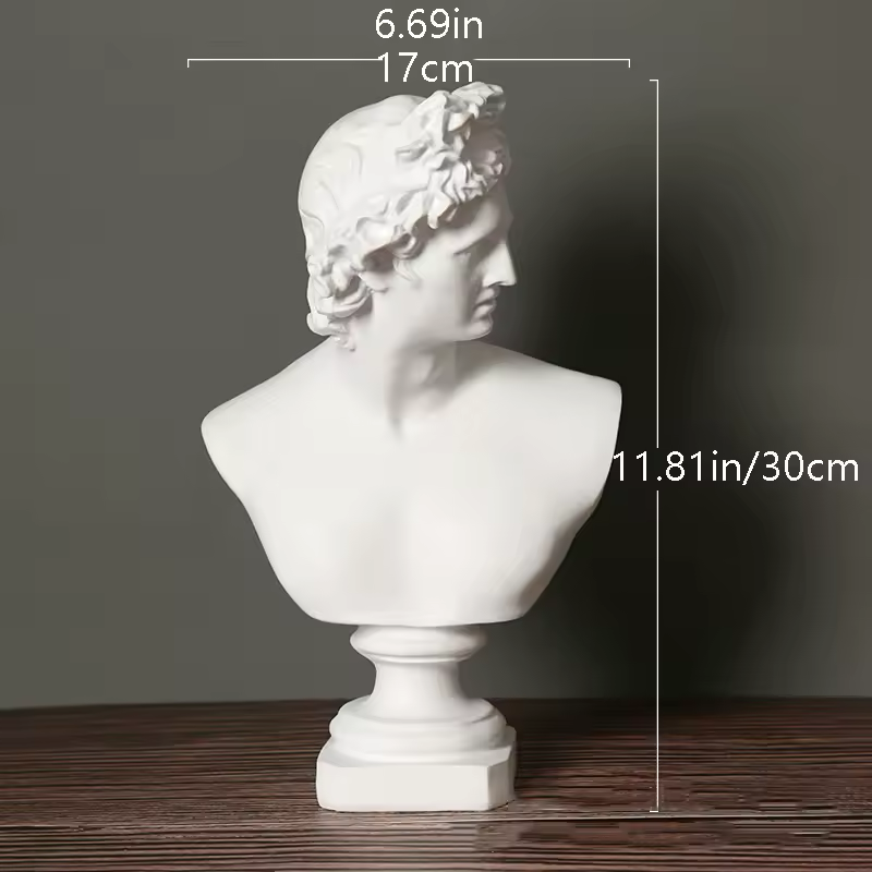 Art Plaster Statues – Classical Bust Sculptures