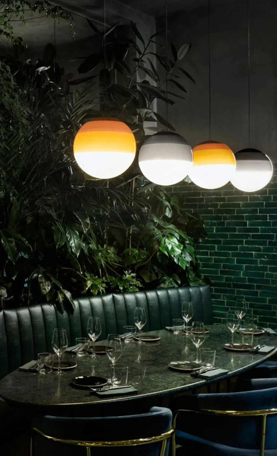 Nordic Pendant Lamp | Elegant Candy Glass Ceiling Fixture
