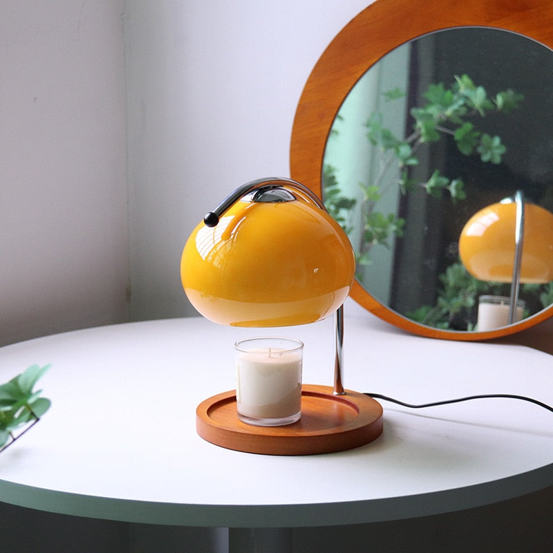 Glass Candle Warmer | Retro Dimmable Lamp