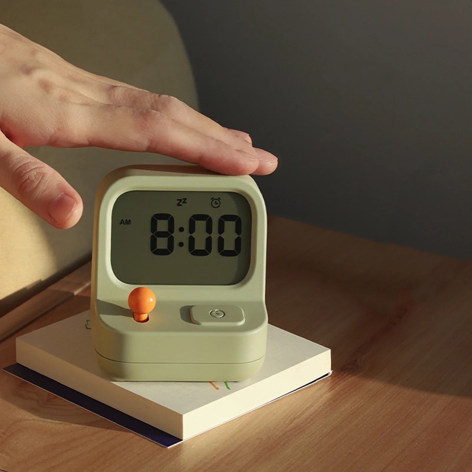 Arcade Game Alarm Clock - Mini Digital Retro Timer