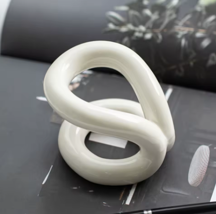Ceramic Knot Vase | Modern Decor & Organizer by Atelier Oro