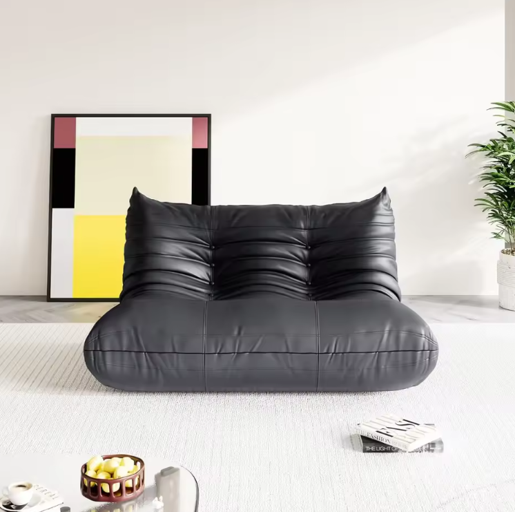 Teddy Velvet Sofa - Two-Seater Foam Loveseat