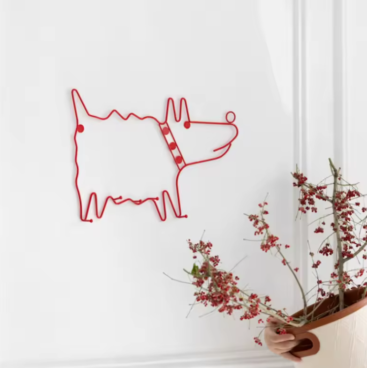 Metal Wall Hook - Bull Terrier Coat Hanger | Durable Decor