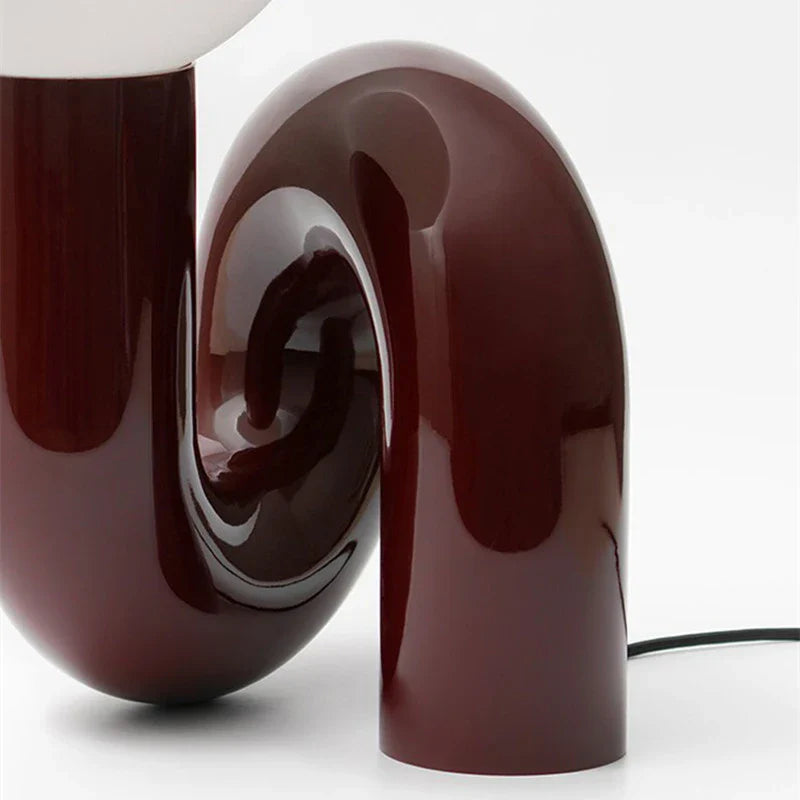 Nordic Table Lamp – Twisted Ball LED Light