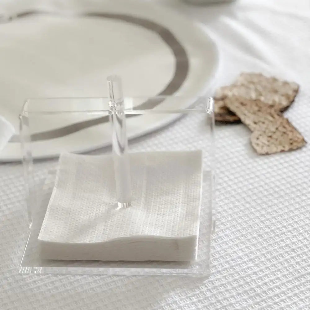 Acrylic Napkin Holder - Sleek Bar Organizer