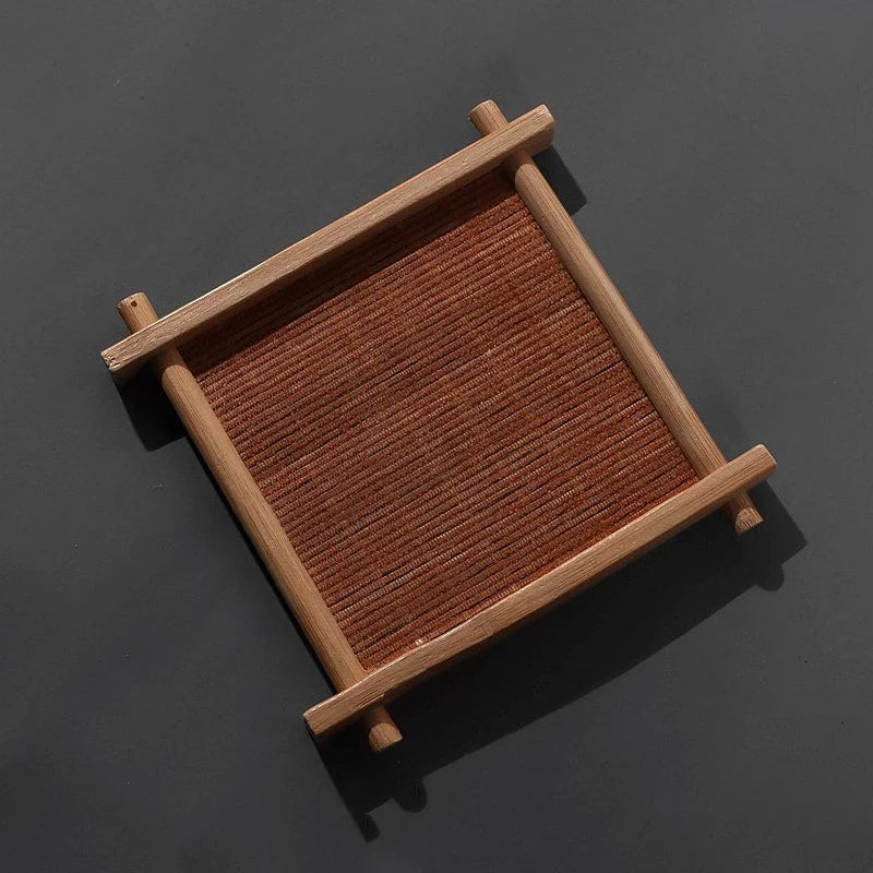 Bamboo Coaster - Japanese Retro Drink Tray