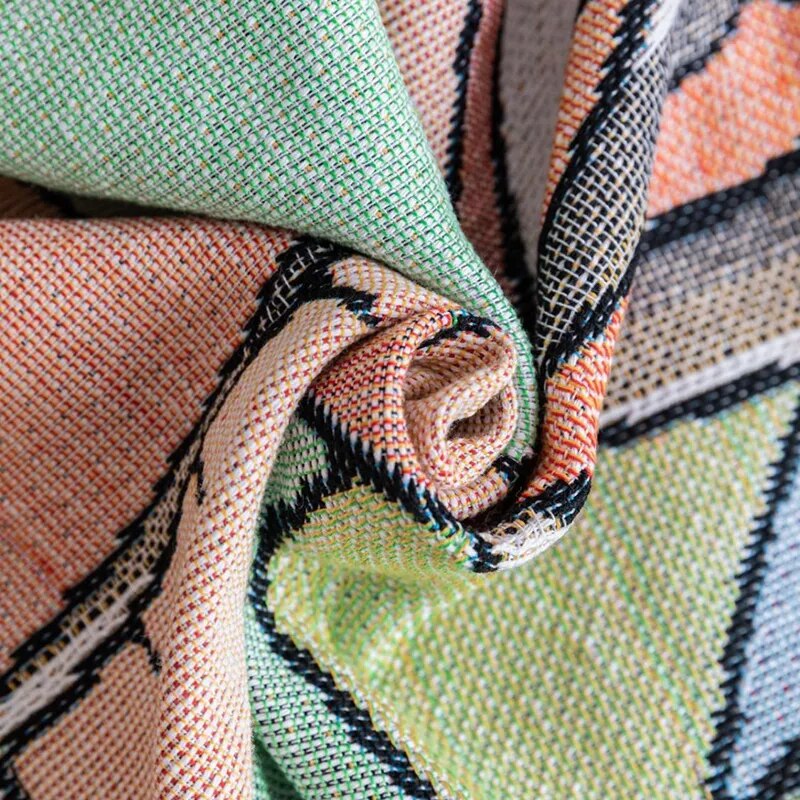 Abstract Art Throw Blanket - Modern Decorative Bed Throw