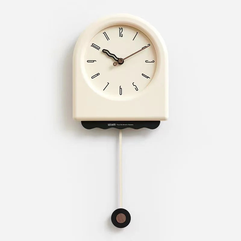Modern Pendulum Clock - Sophisticated Acrylic Wall Clock