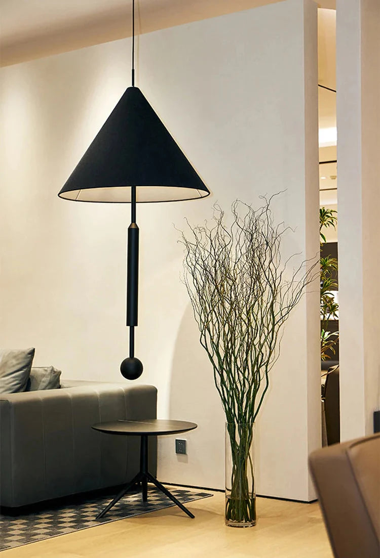 Retro Nordic Ceiling Lamp | Adjustable Wire Lighting Fixture