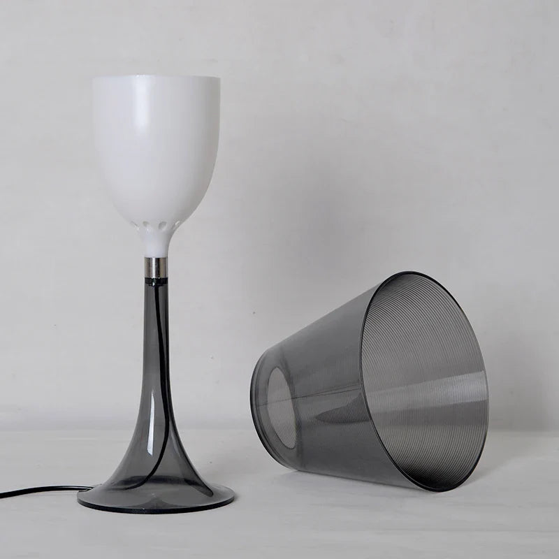 Transparent Table Lamp - Acrylic Cup Light, Modern Desk Lamp