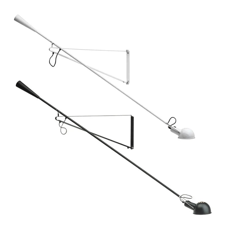 Industrial Wall Lamp | Adjustable Rotating Metal Sconce