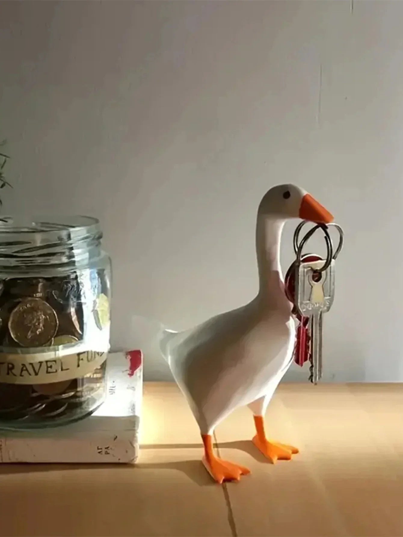 Magnetic Key Holder - Resin Goose Organizer
