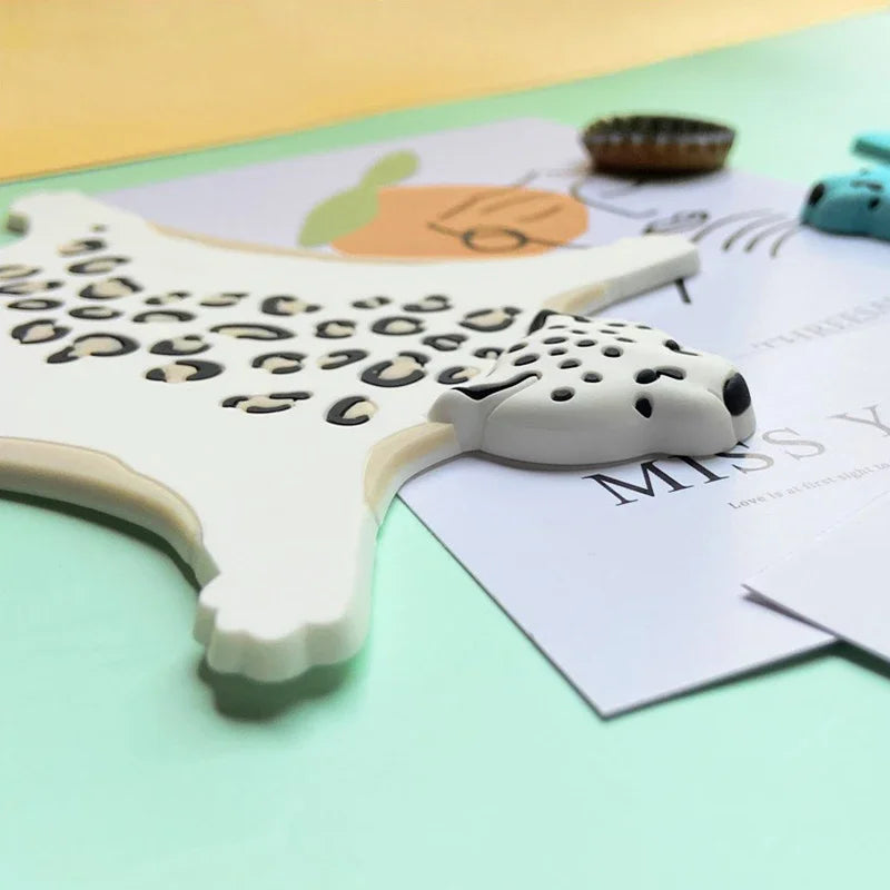 Silicone Animal Coaster - Heat Resistant, Non Slip Drink Mat