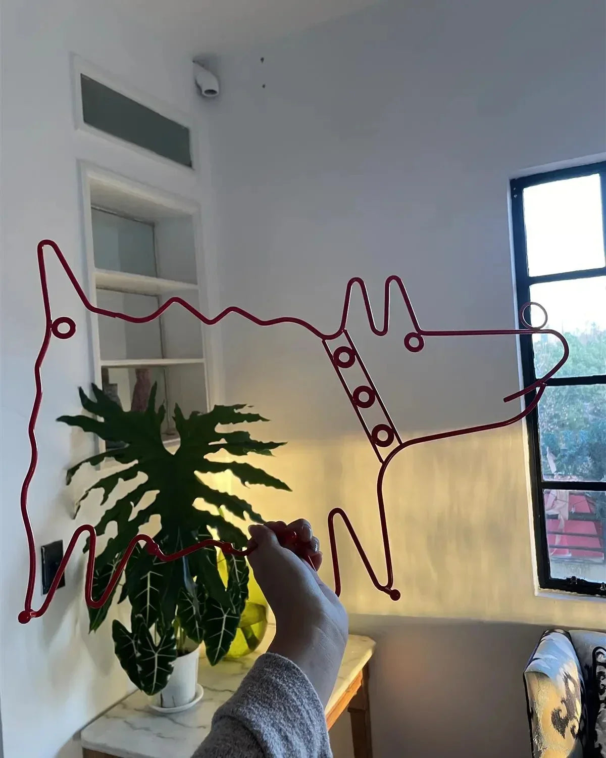 Metal Wall Hook - Bull Terrier Coat Hanger | Durable Decor