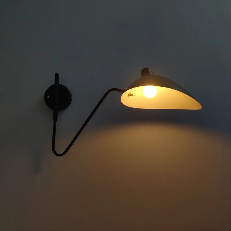 Industrial Wall Lamp - Nordic Metal Arm Fixture