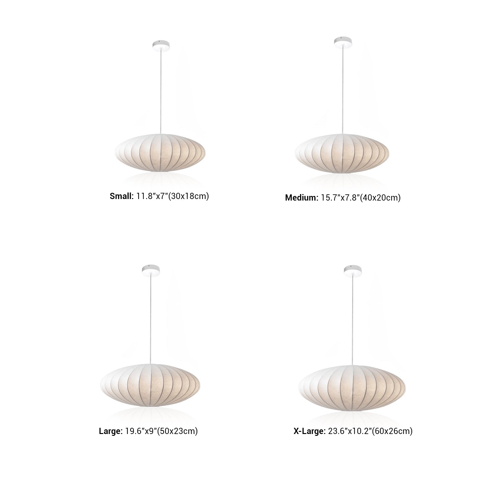Japanese Silk Chandelier | Elegant Wabi-Sabi Ceiling Lamp