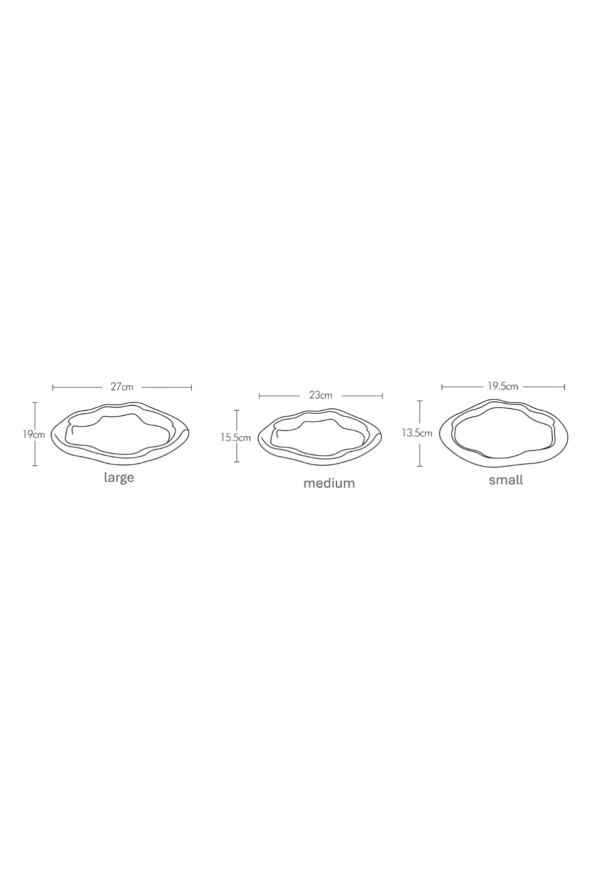 CERAMIC-TRAY | Modern Decorative Tray Set
