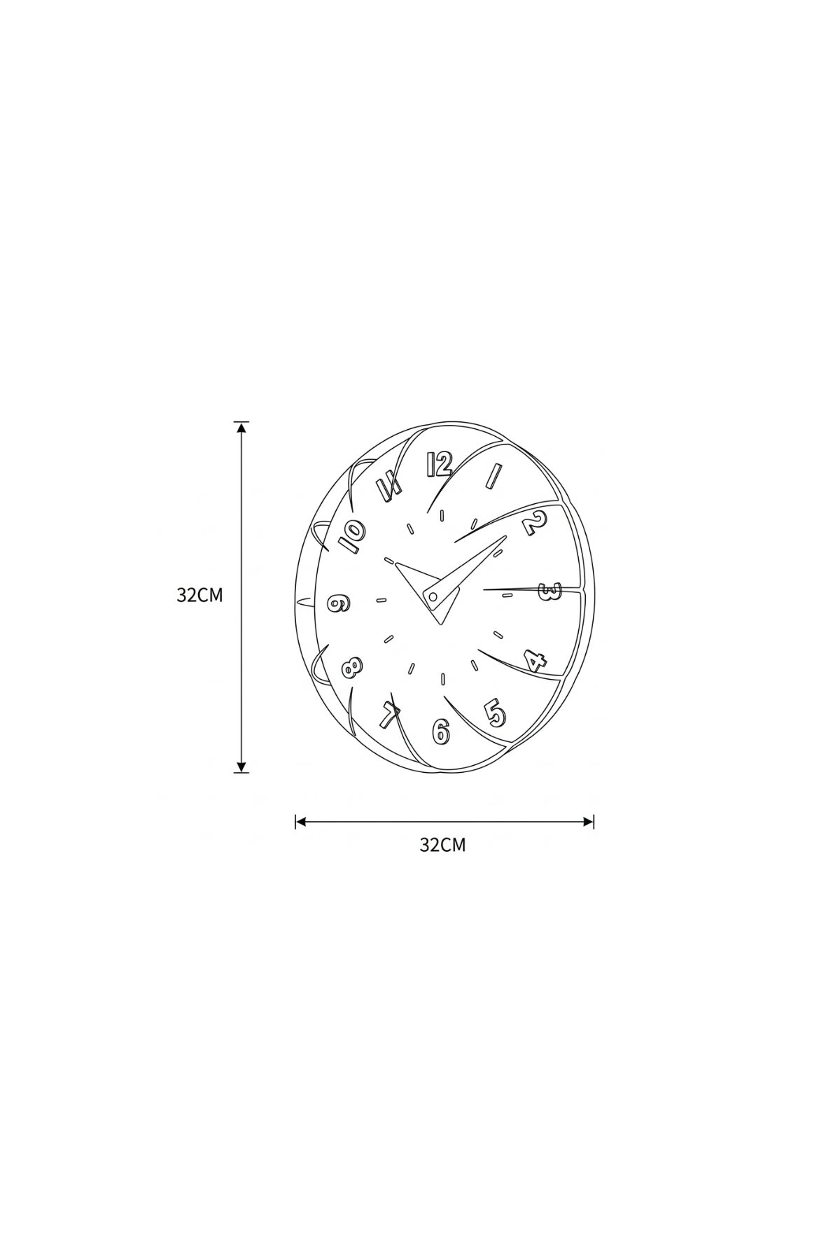 SVÄVA Ripple Clock
