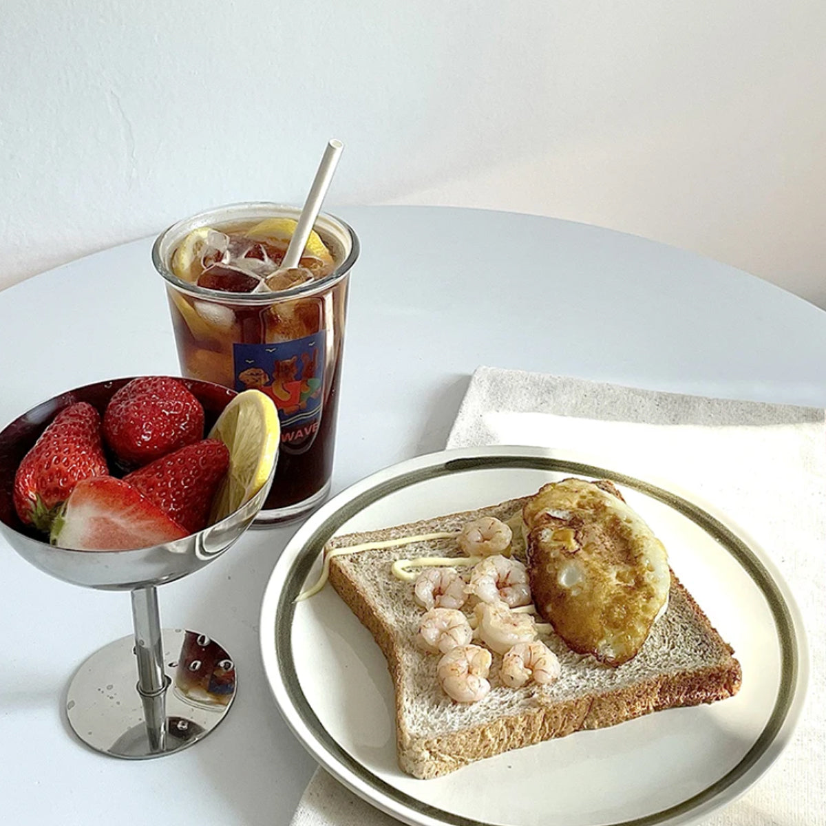 Stainless Steel Bowl - Dessert & Salad Serving Dish