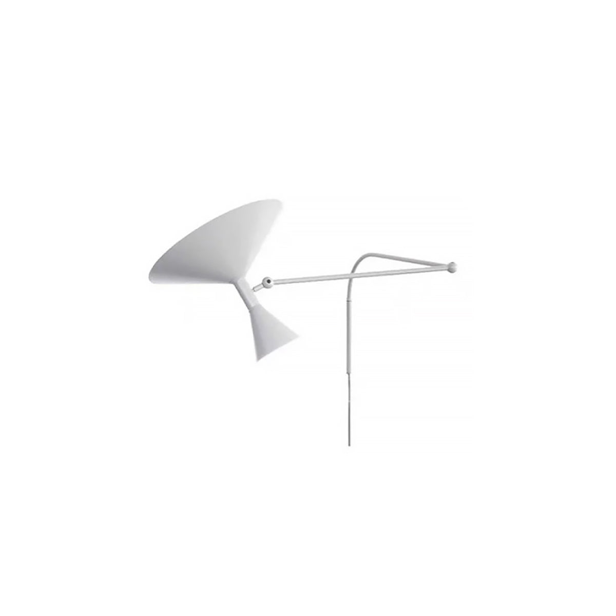 Swing Arm Wall Lamp - Industrial Plug In Sconce