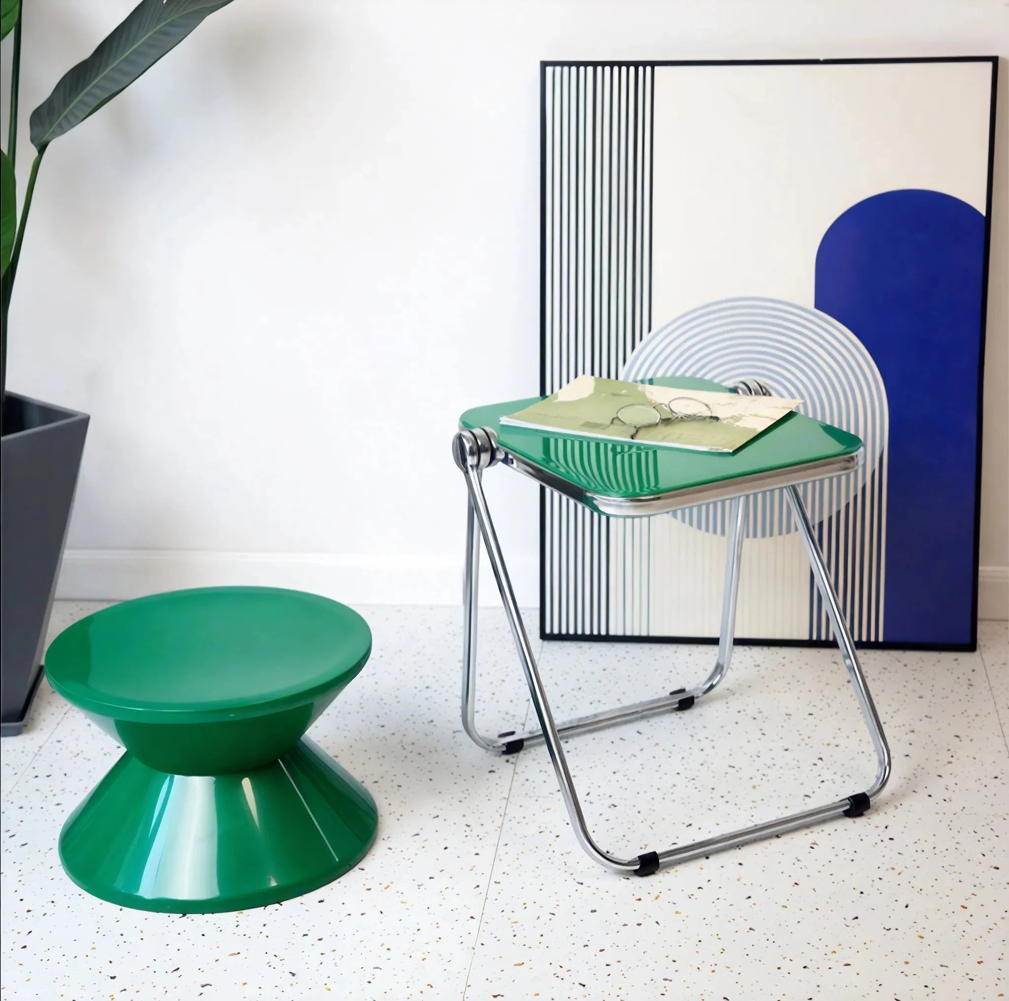 MODERNIST | Color Pop Folding Accent Table