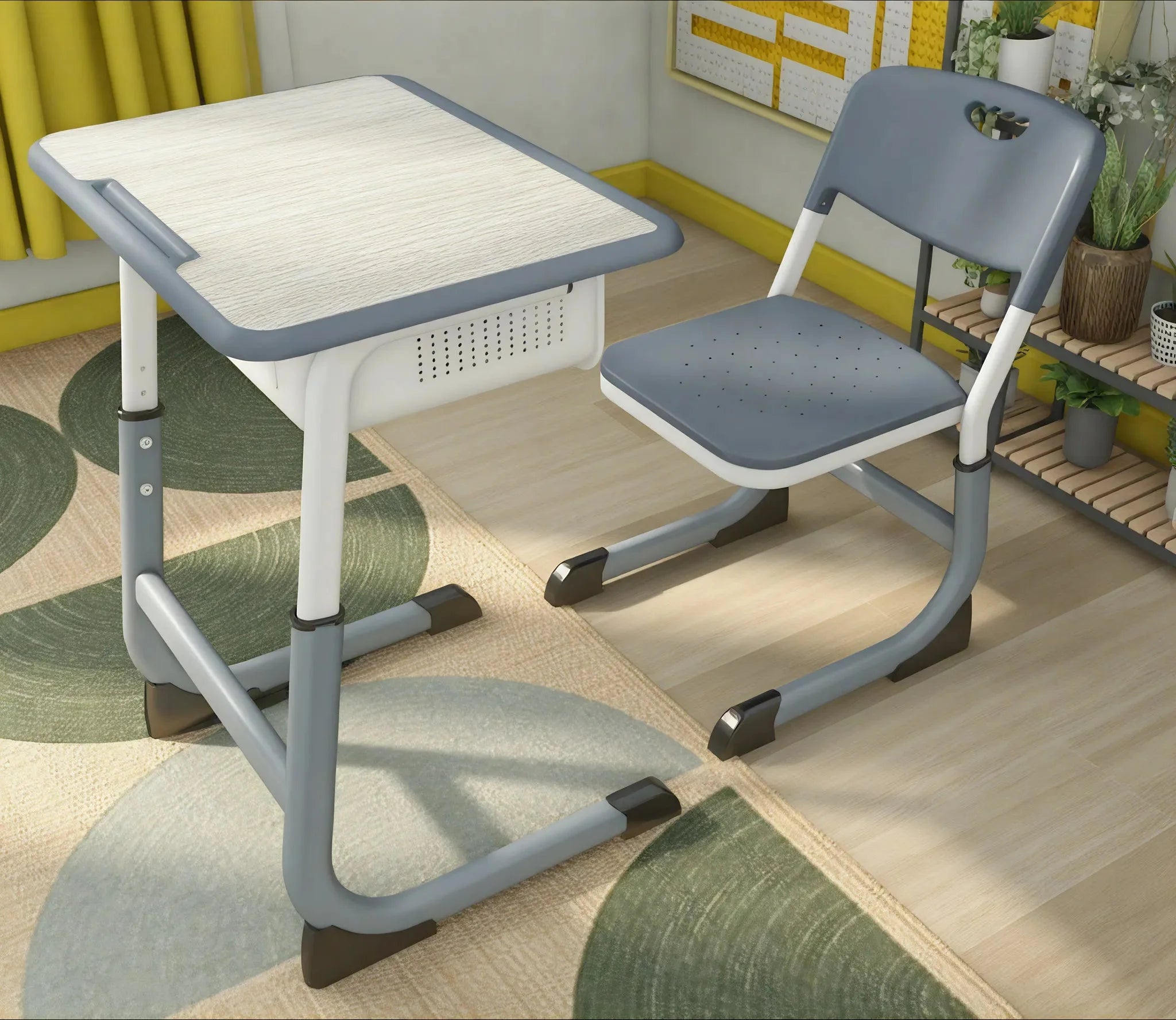 ELEGANT SCHOLAR | Adjustable Desk & Chair Set