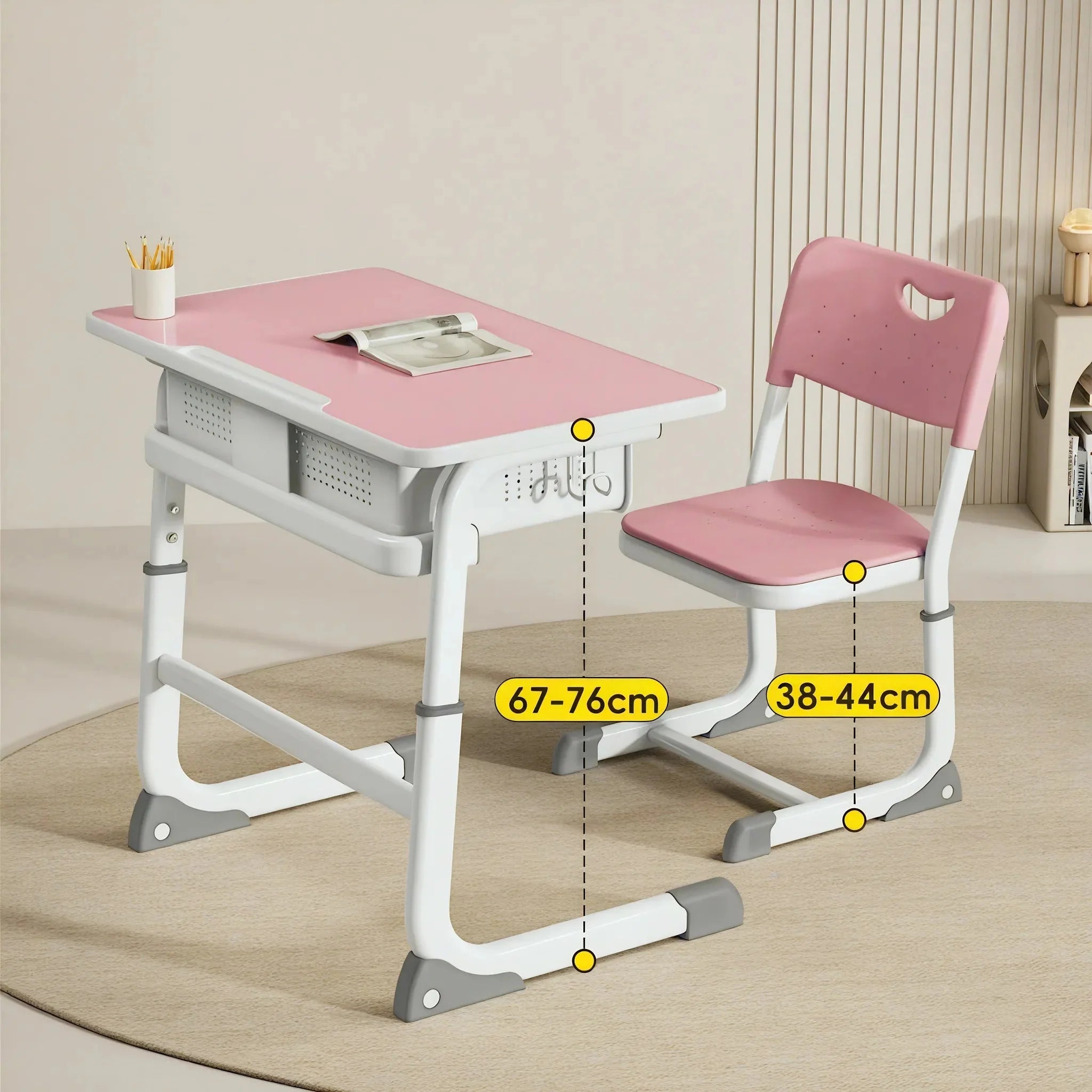 ELEGANT SCHOLAR | Adjustable Desk & Chair Set