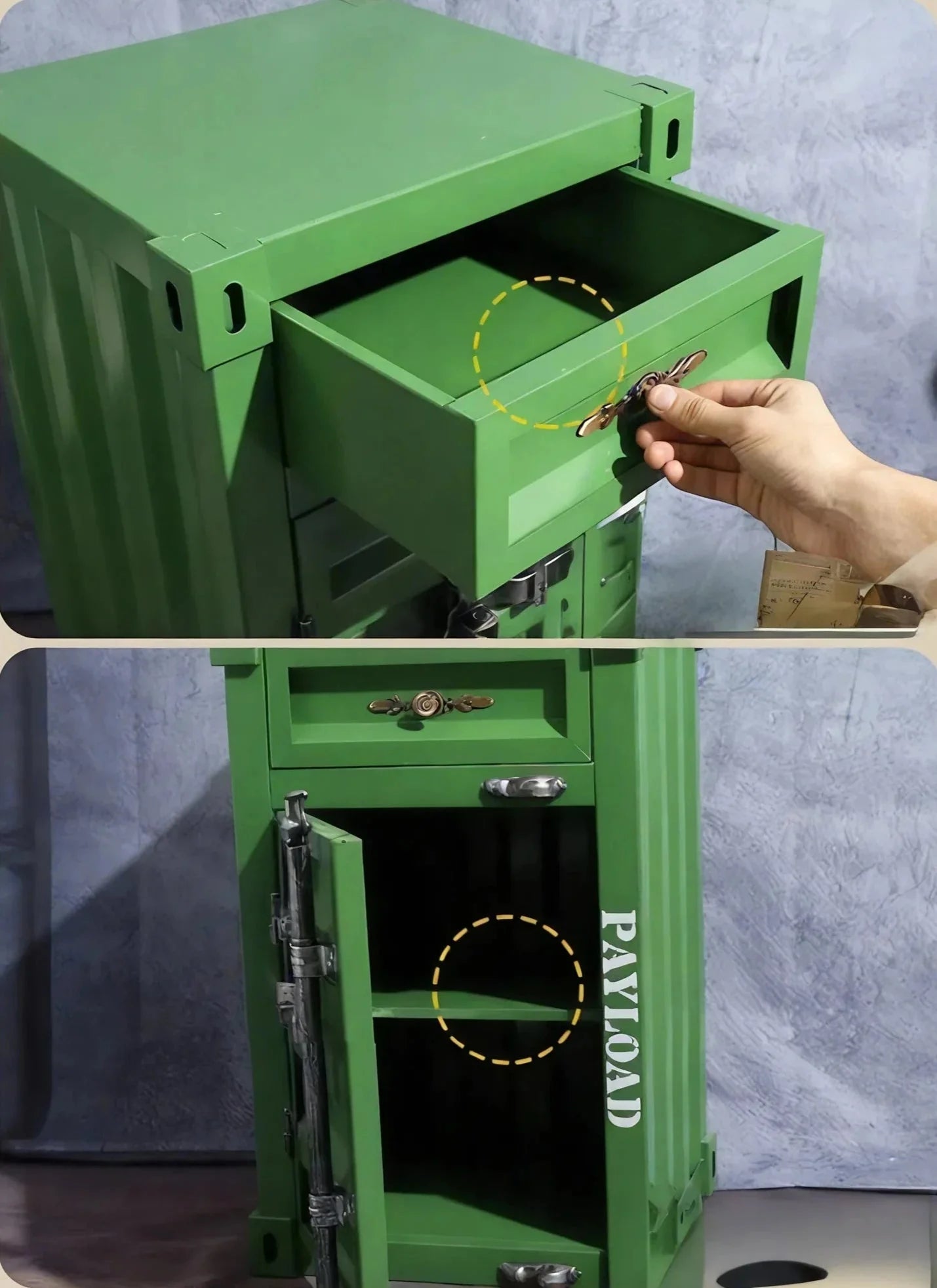 PAYLOAD | Industrial Metal Storage Cabinet