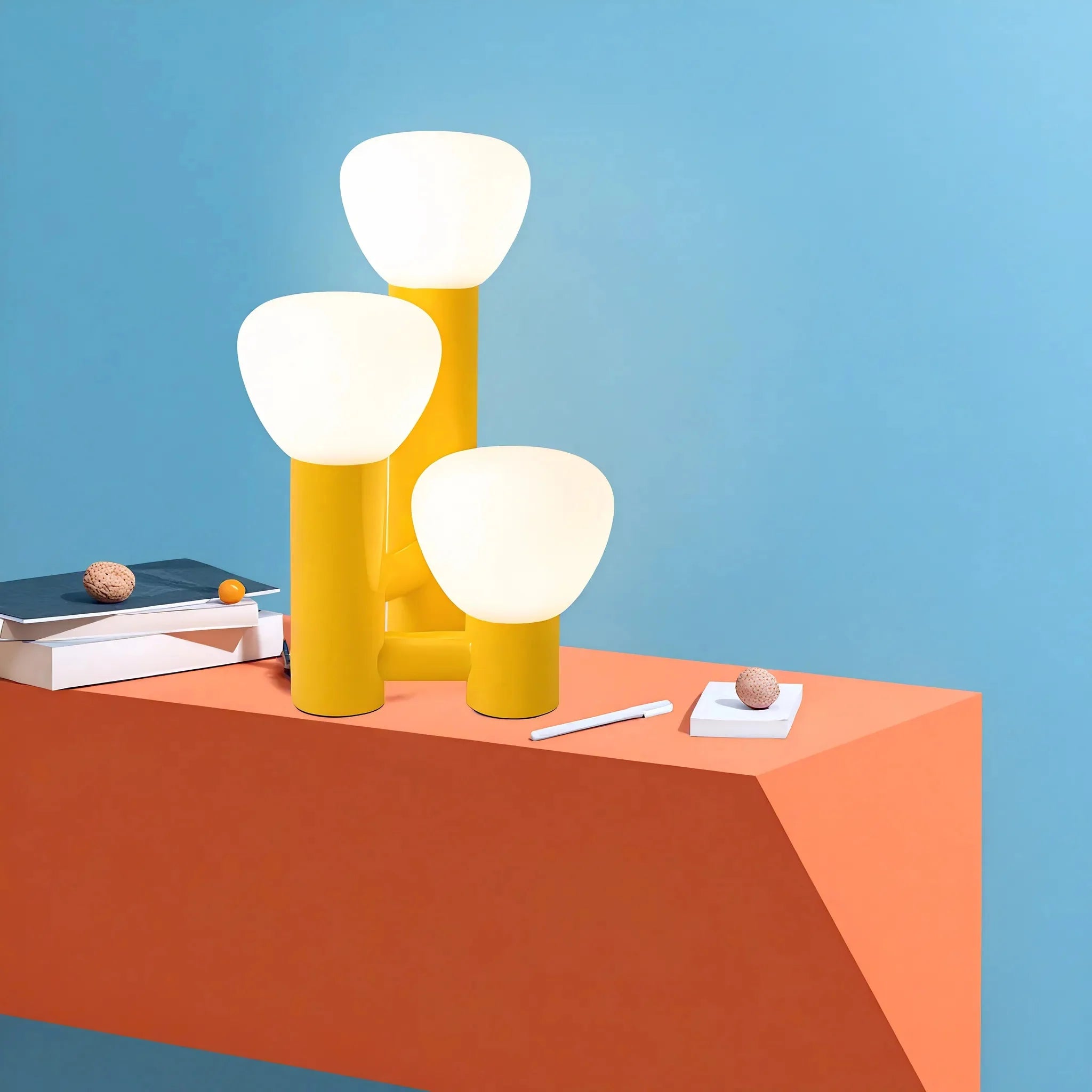 TRIPLE GLOW | Contemporary Accent Table Lamp