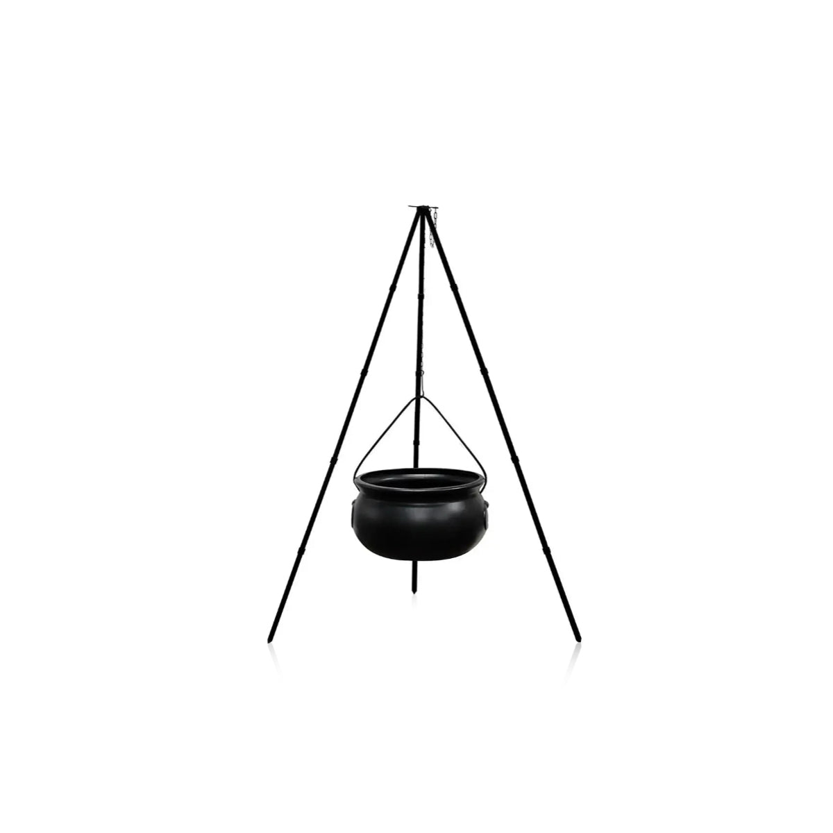 Witch Cauldron Light - Metal Tripod Halloween Floor Lamp