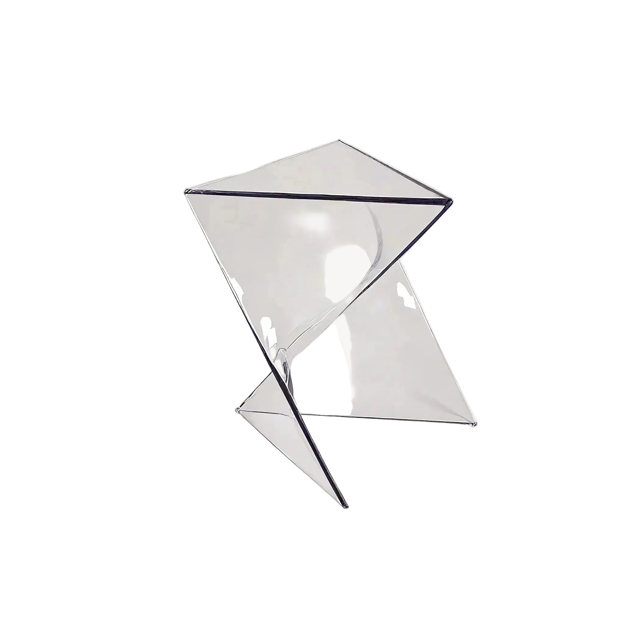 TWIST-CUBE | Nordic Sculptural Acrylic Table