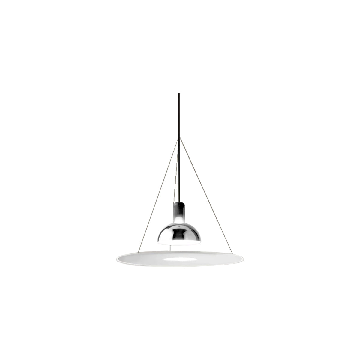 UFO LED Chandelier - Italian Wired Suspension Lamp
