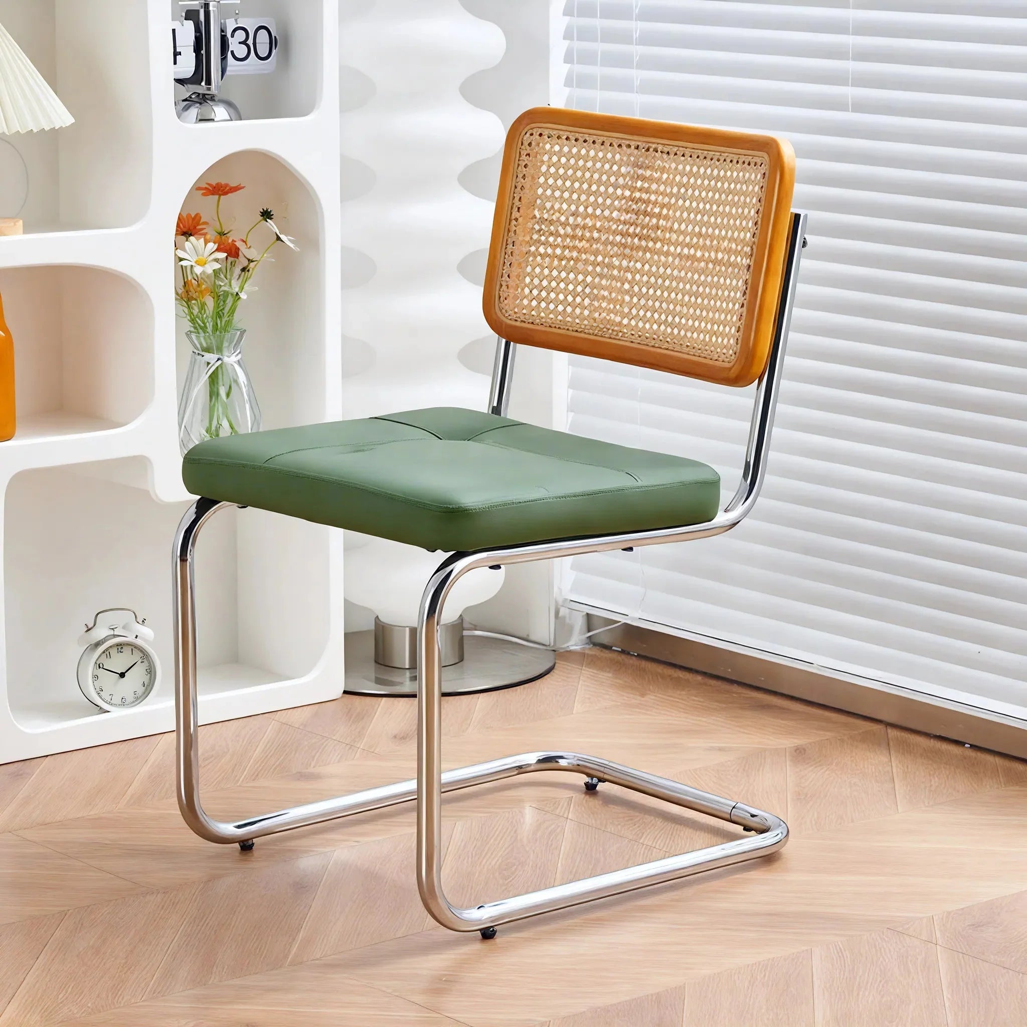 NORDIC-WAVE | Vintage Rattan Dining Chair