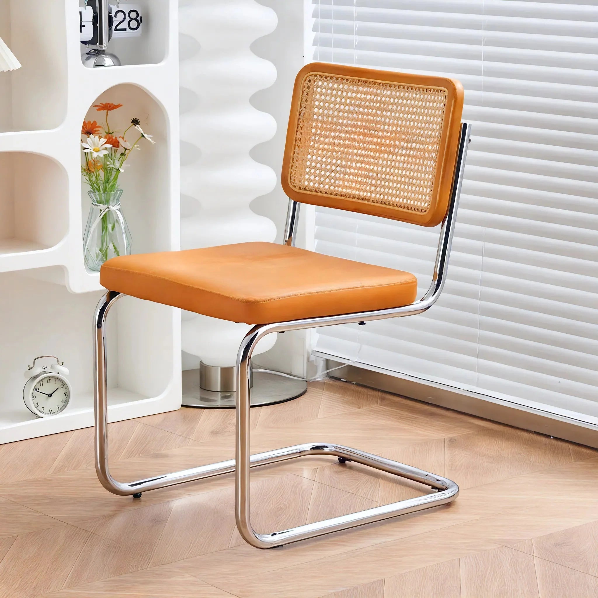 NORDIC-WAVE | Vintage Rattan Dining Chair