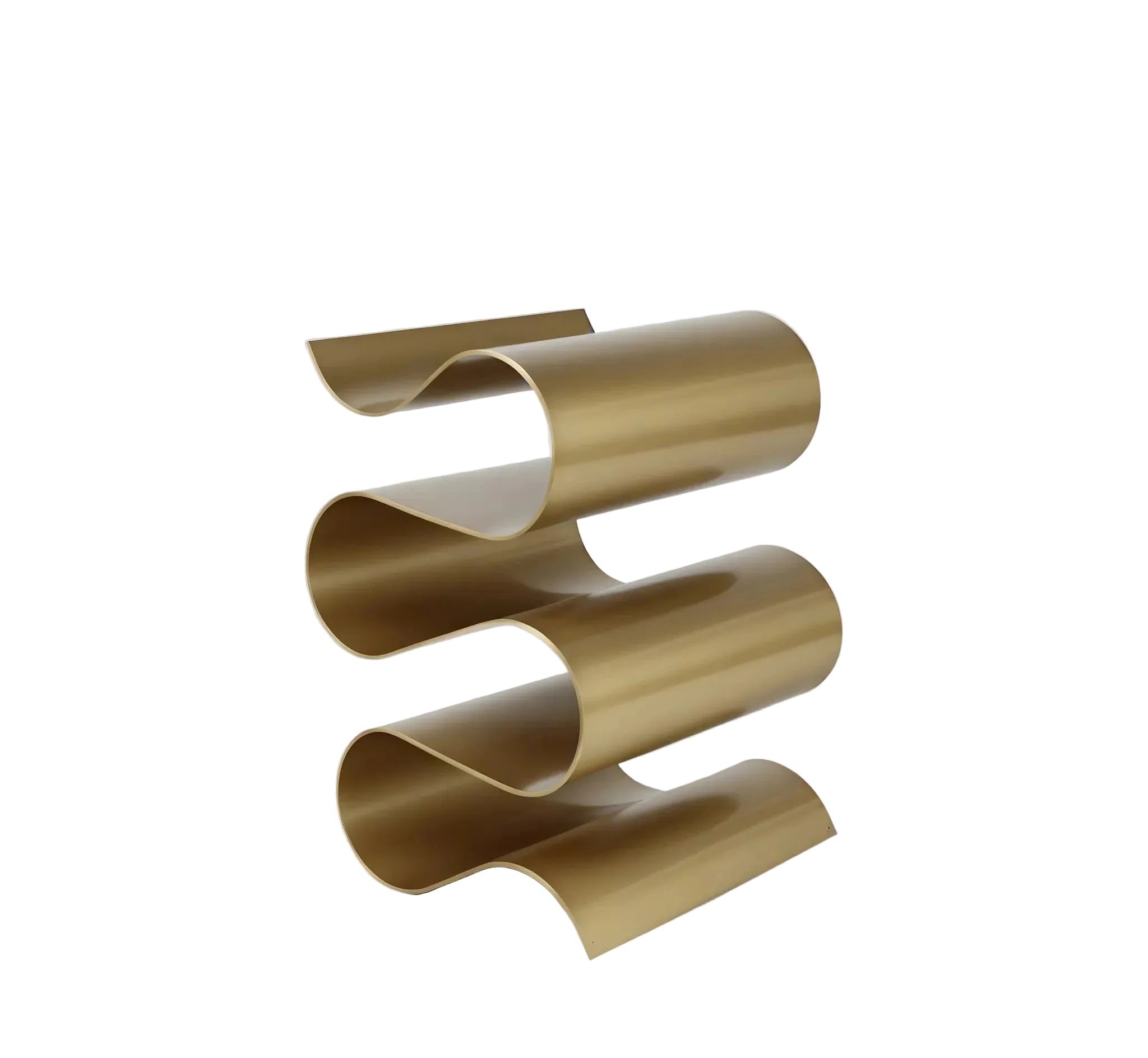 WAVE-DESIGN | Red Metal Wine Rack