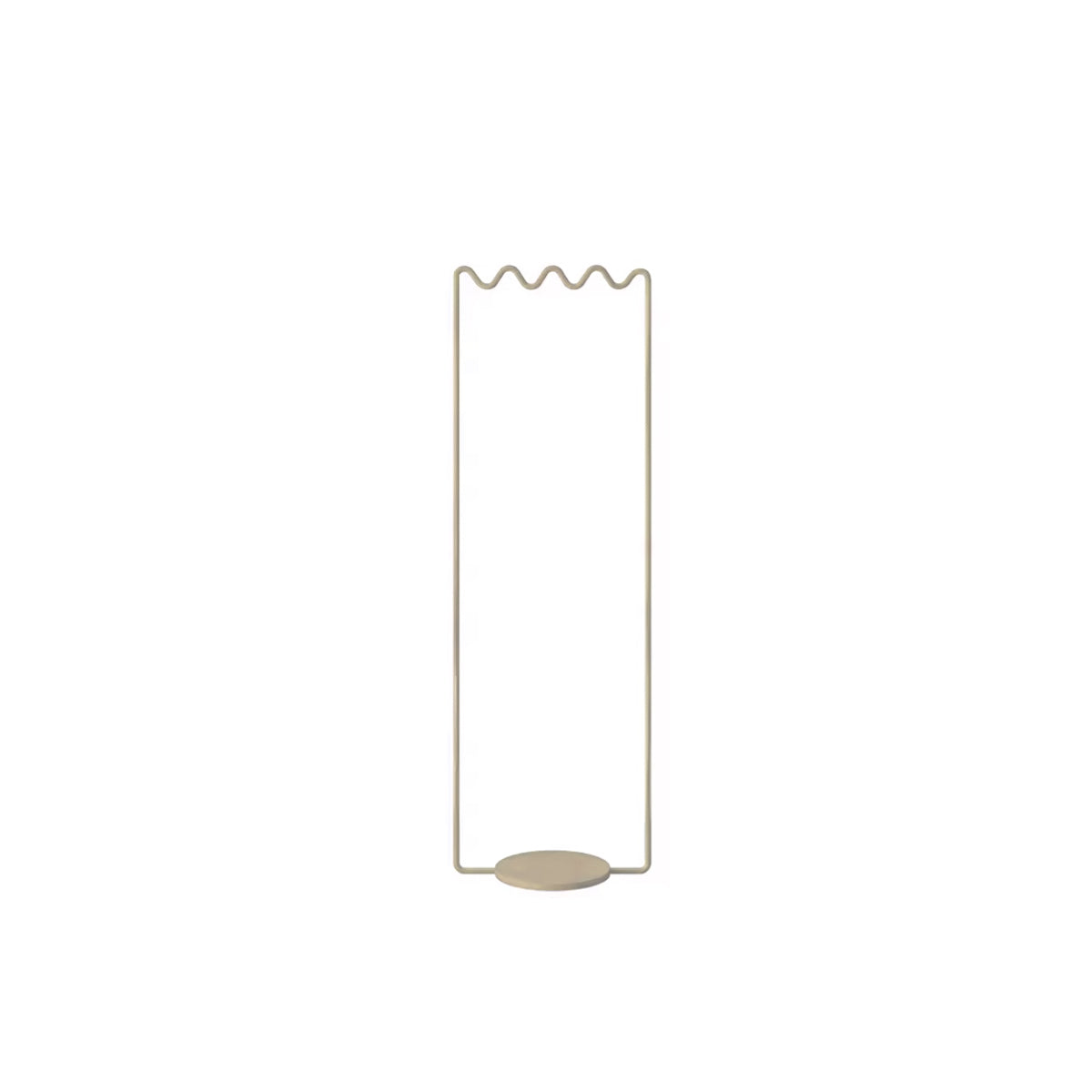 Metal Coat Rack | Wavy Floor Stand | Durable Design