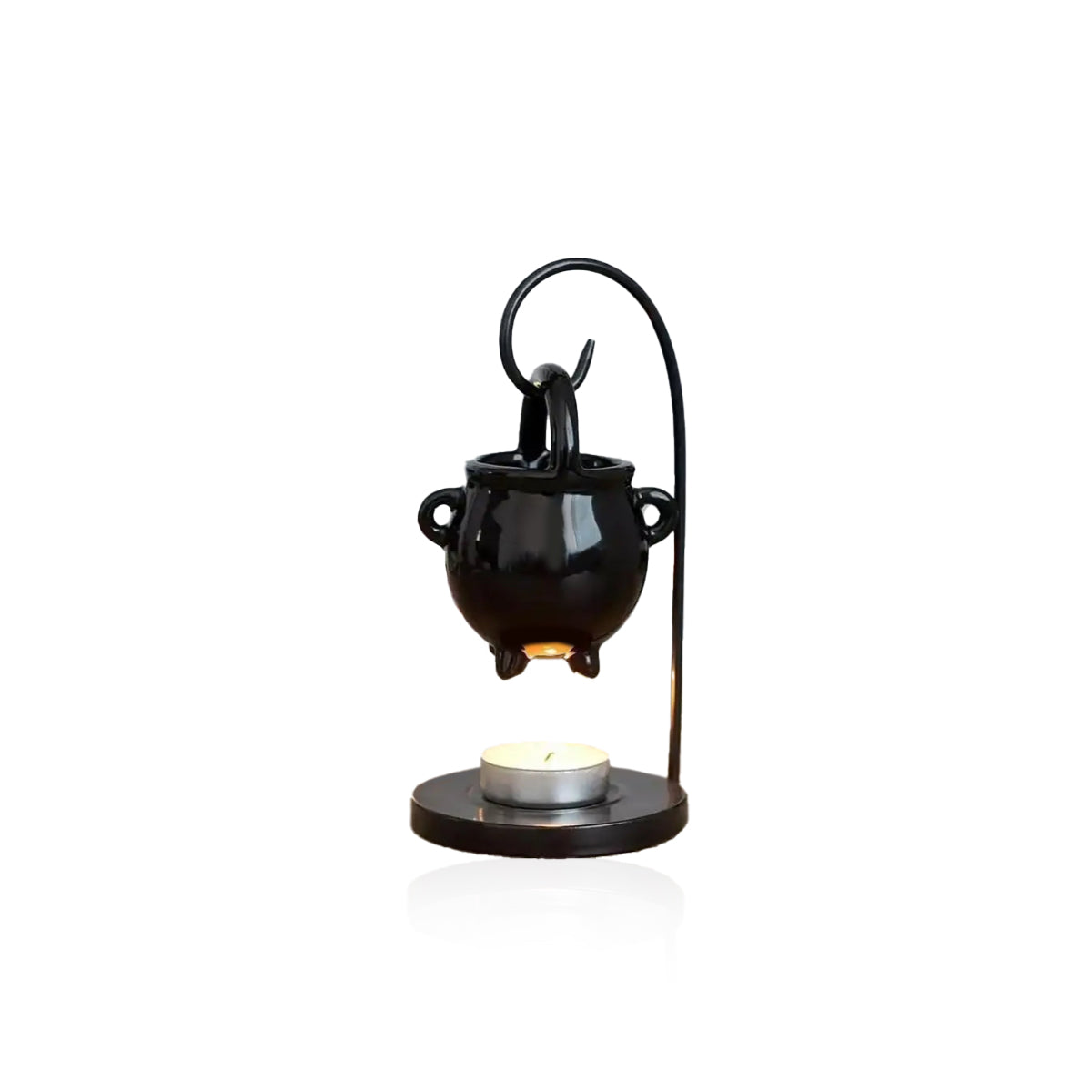 Witch Cauldron Candle Holder | Stylish Metal Candle Decor