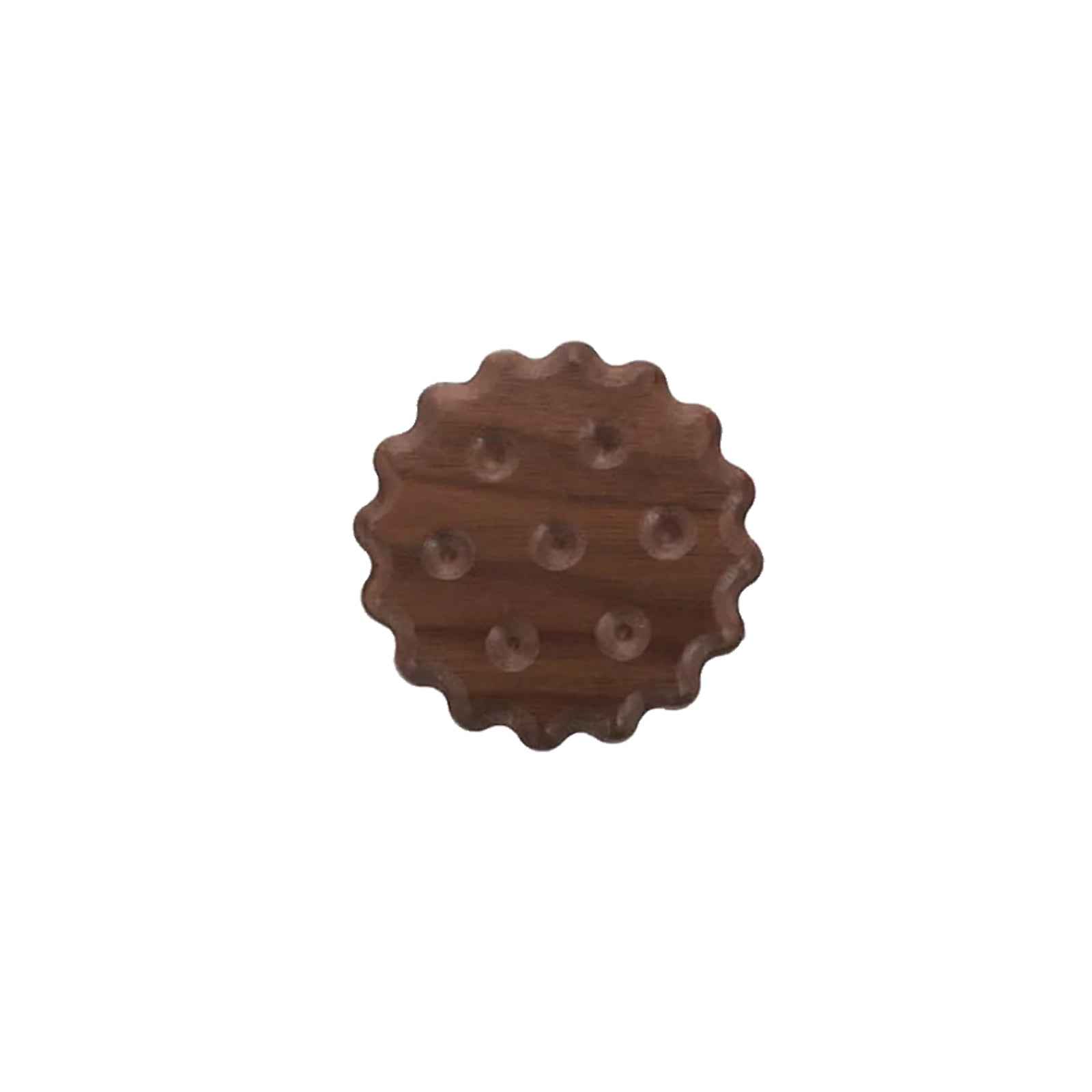 Wooden Cookie Coaster - Natural Heat Resistant Drink Mat