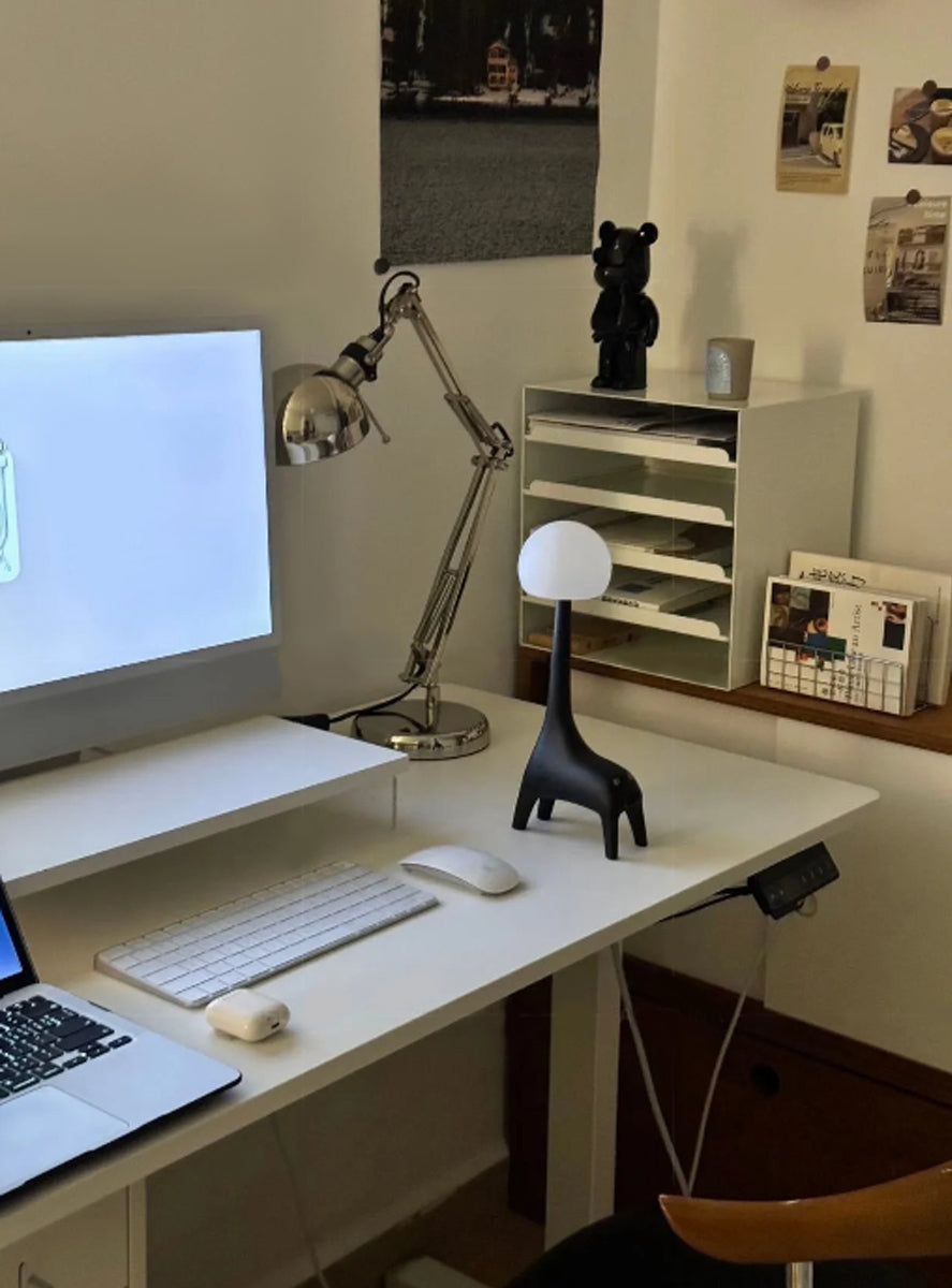 Portable Speaker Lamp - Festive Reindeer Bluetooth Table Light