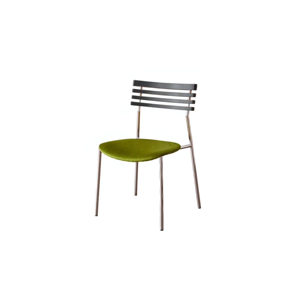 Mid Century Dining Chair - Sculpted Wood Backrest