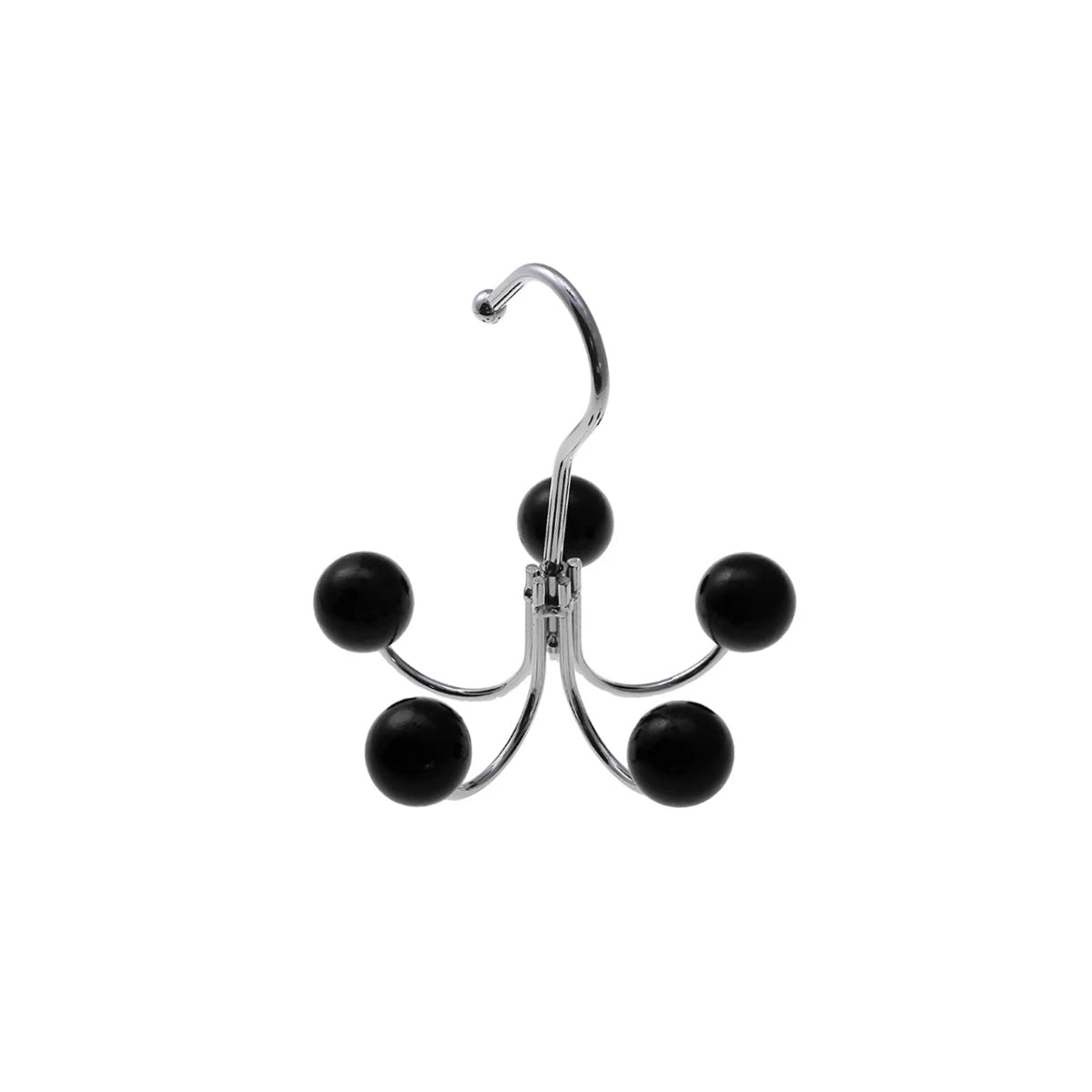 Wooden Ball Hooks Rotating 5 Color Hanger
