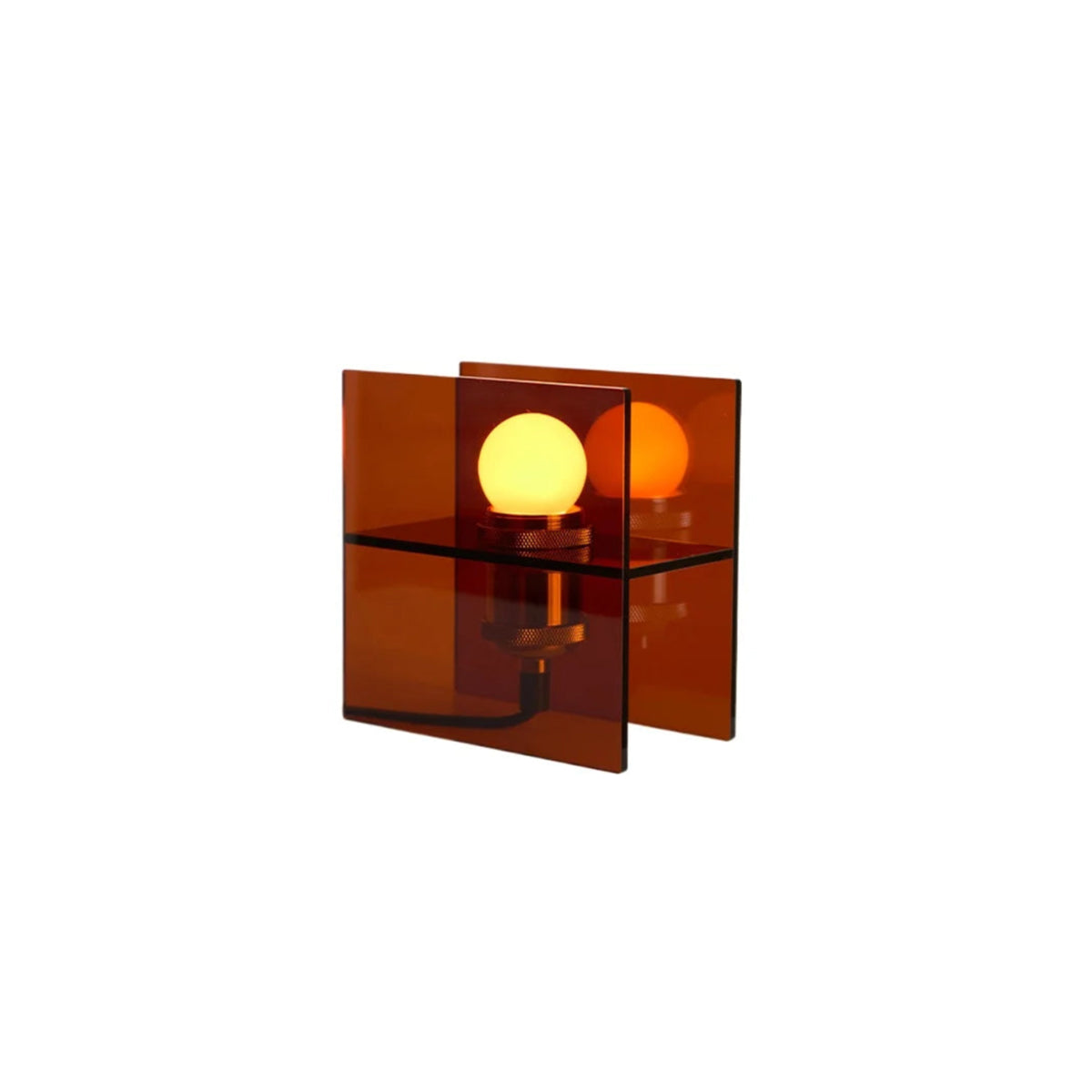 Black Acrylic Table Lamp | Contemporary Lighting Fixture